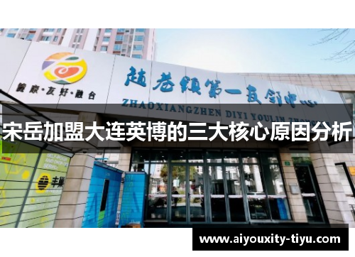 宋岳加盟大连英博的三大核心原因分析