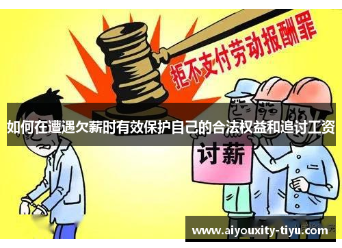 如何在遭遇欠薪时有效保护自己的合法权益和追讨工资